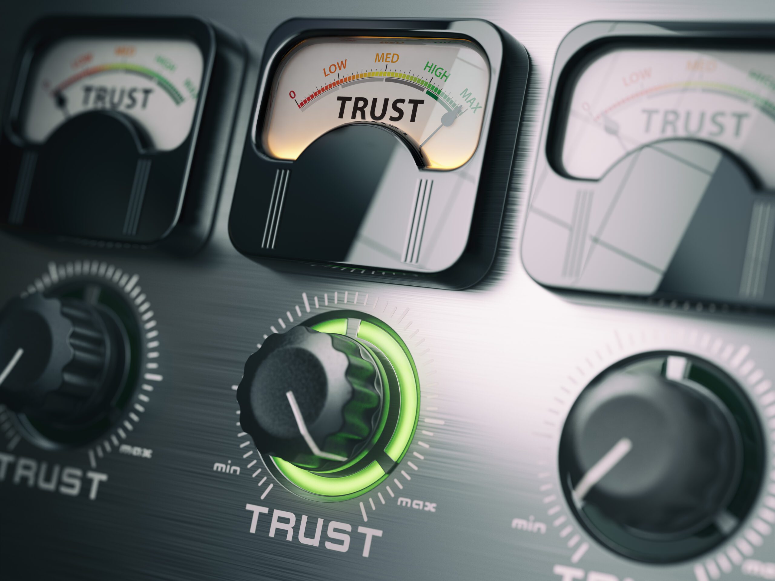 Build trust through brand awareness